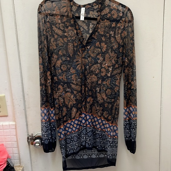 PerSeption Concept sheer mini dress size Medium - Picture 13 of 13